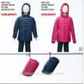 2015 Latest Italy design ultralight kids duck down jacket in China manufactory